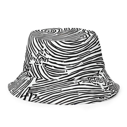 Reversible Bucket Hat - Whirlpool Echoes