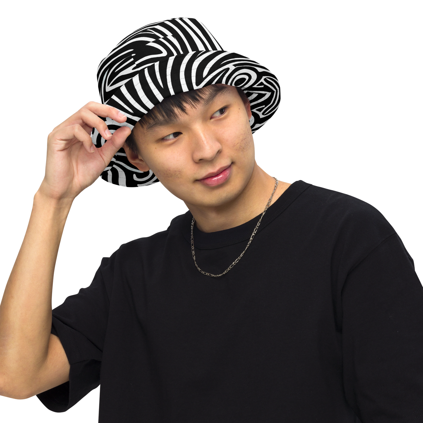 Reversible Bucket Hat - Vortex Veins