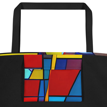 Large Tote Bag w/ Pocket - Neoplastique