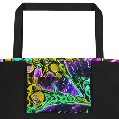 Large Tote Bag w/ Pocket - Adolf's Aura