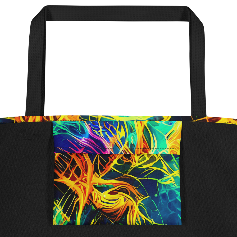 Large Tote Bag w/ Pocket - Kapp's Kaleidoscope