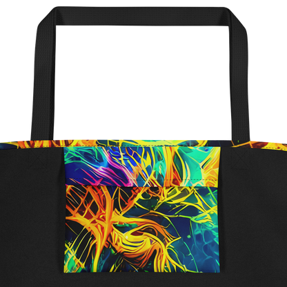 Large Tote Bag w/ Pocket - Kapp's Kaleidoscope