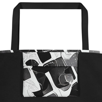 Large Tote Bag w/ Pocket - Interstellar Chic