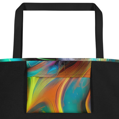 Large Tote Bag w/ Pocket - Dreamweaver Fusion