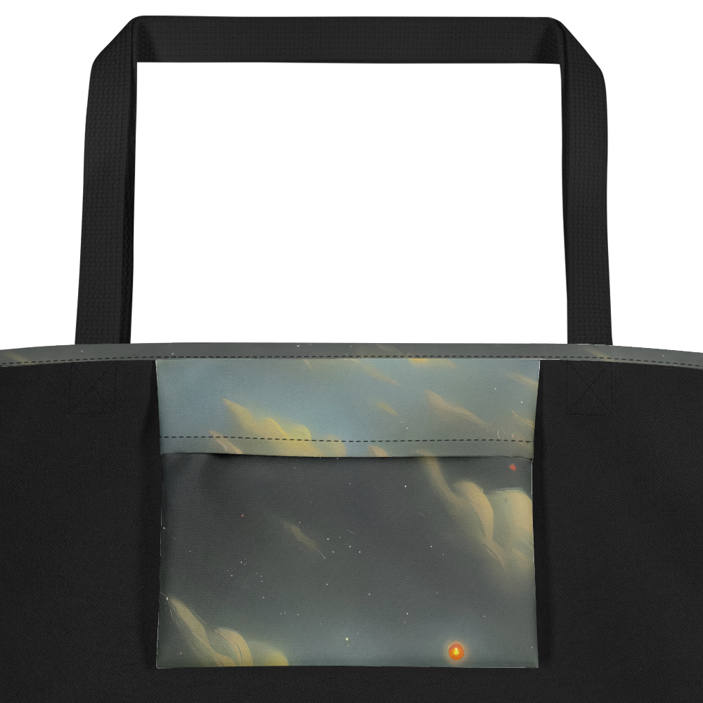 Large Tote Bag w/ Pocket - Dreamy Ascent