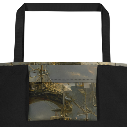 Large Tote Bag w/ Pocket - Ethereal Armada