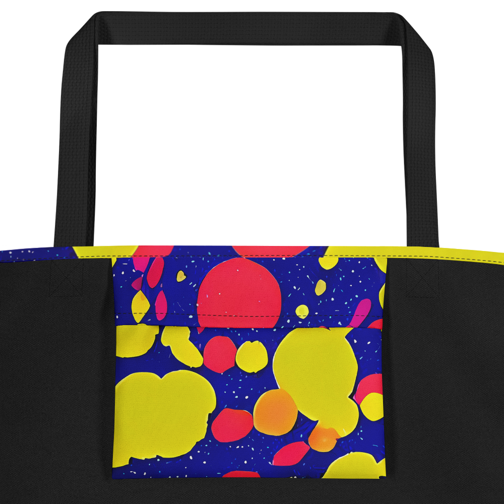 Large Tote Bag w/ Pocket - Void Visions
