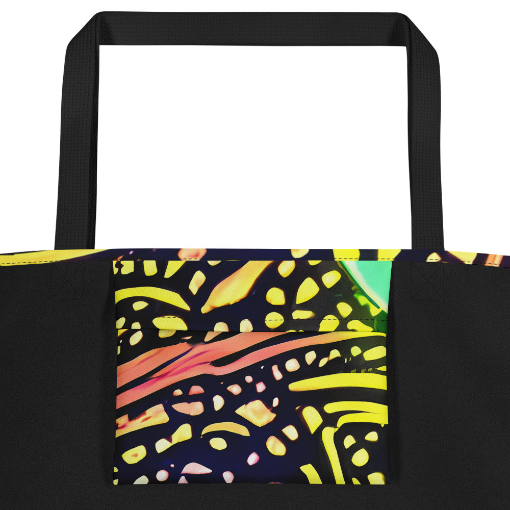 Large Tote Bag w/ Pocket - Isenbrant Illumination