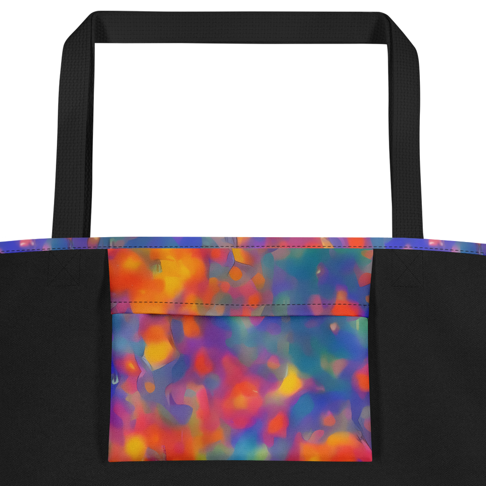 Large Tote Bag w/ Pocket - Nolde Nebula