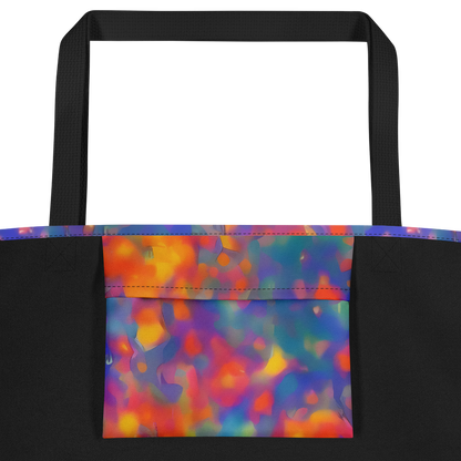 Large Tote Bag w/ Pocket - Nolde Nebula