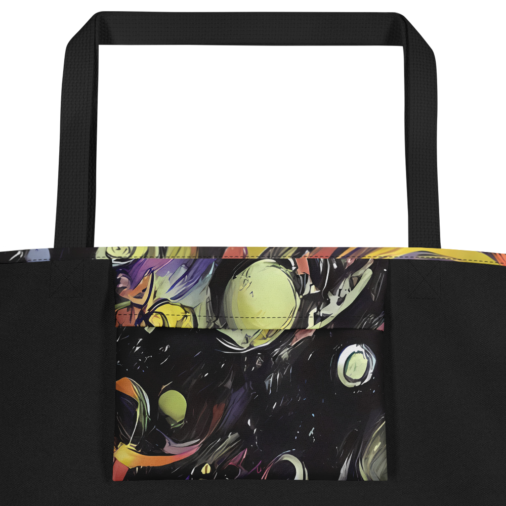 Large Tote Bag w/ Pocket - Fires of the Void