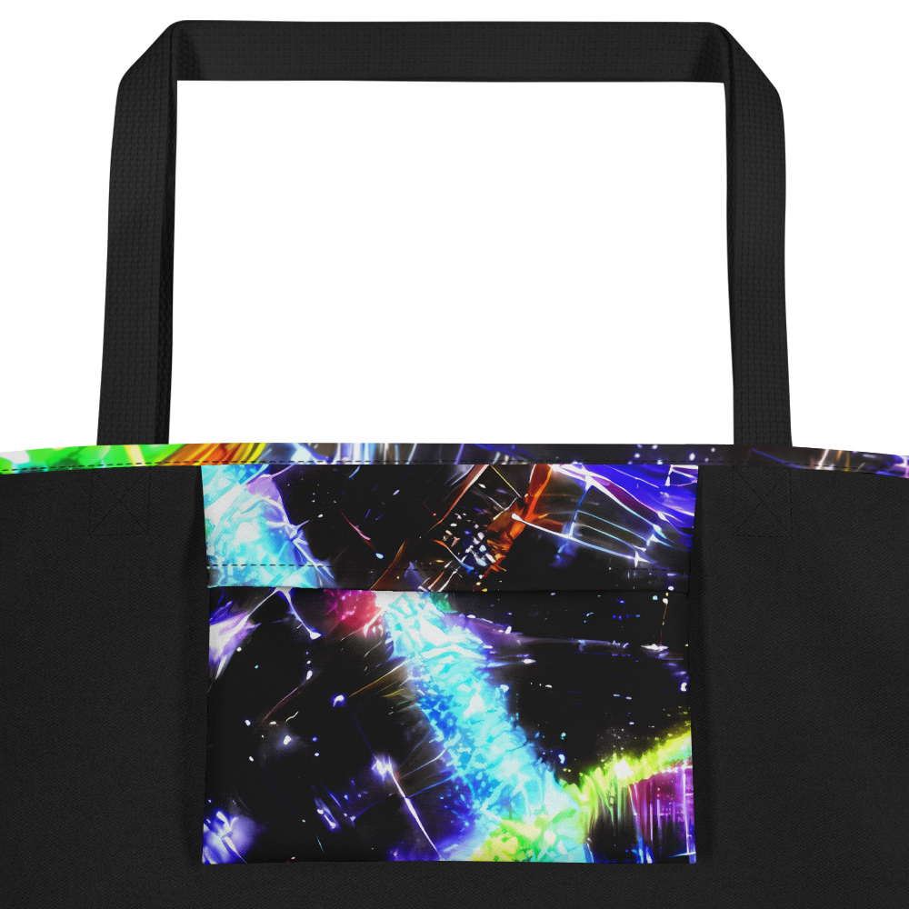 Large Tote Bag w/ Pocket - Hirschl's Vortex