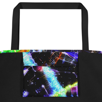 Large Tote Bag w/ Pocket - Hirschl's Vortex