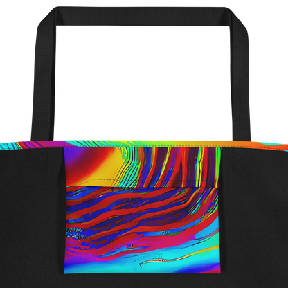 Large Tote Bag w/ Pocket - Kapoor Vortex