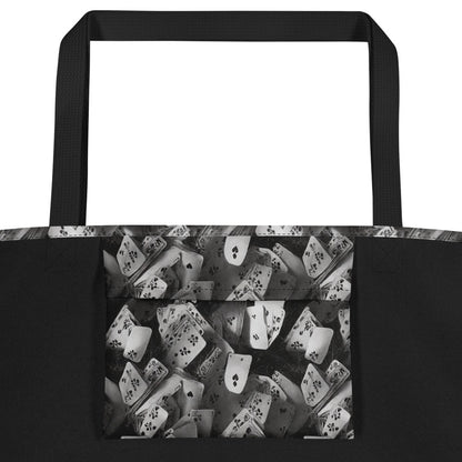 Large Tote Bag w/ Pocket - Fortune’S Folly