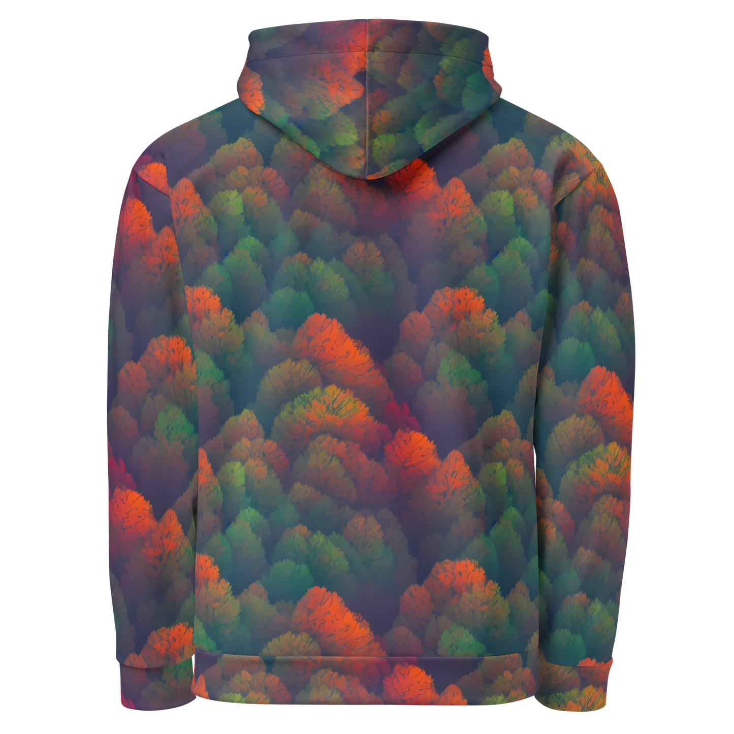 Hoodie - Flame-Kissed Foliage