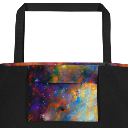 Large Tote Bag w/ Pocket - Ephemeral Fantasy