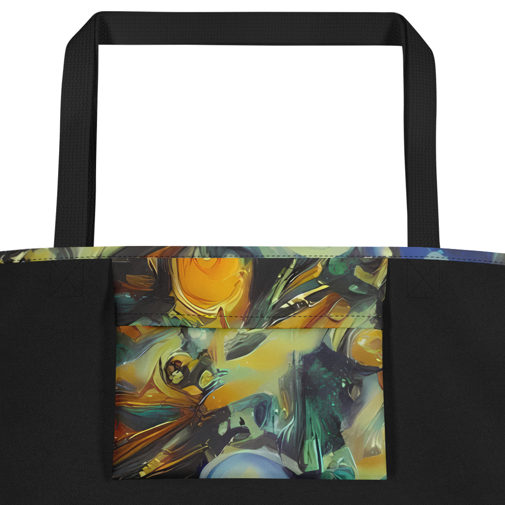 Large Tote Bag w/ Pocket - Menzel's Maelstrom