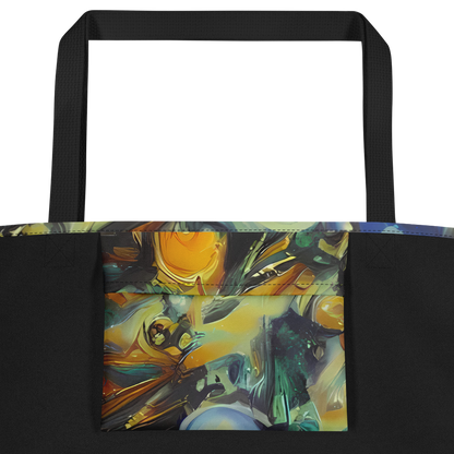 Large Tote Bag w/ Pocket - Menzel's Maelstrom