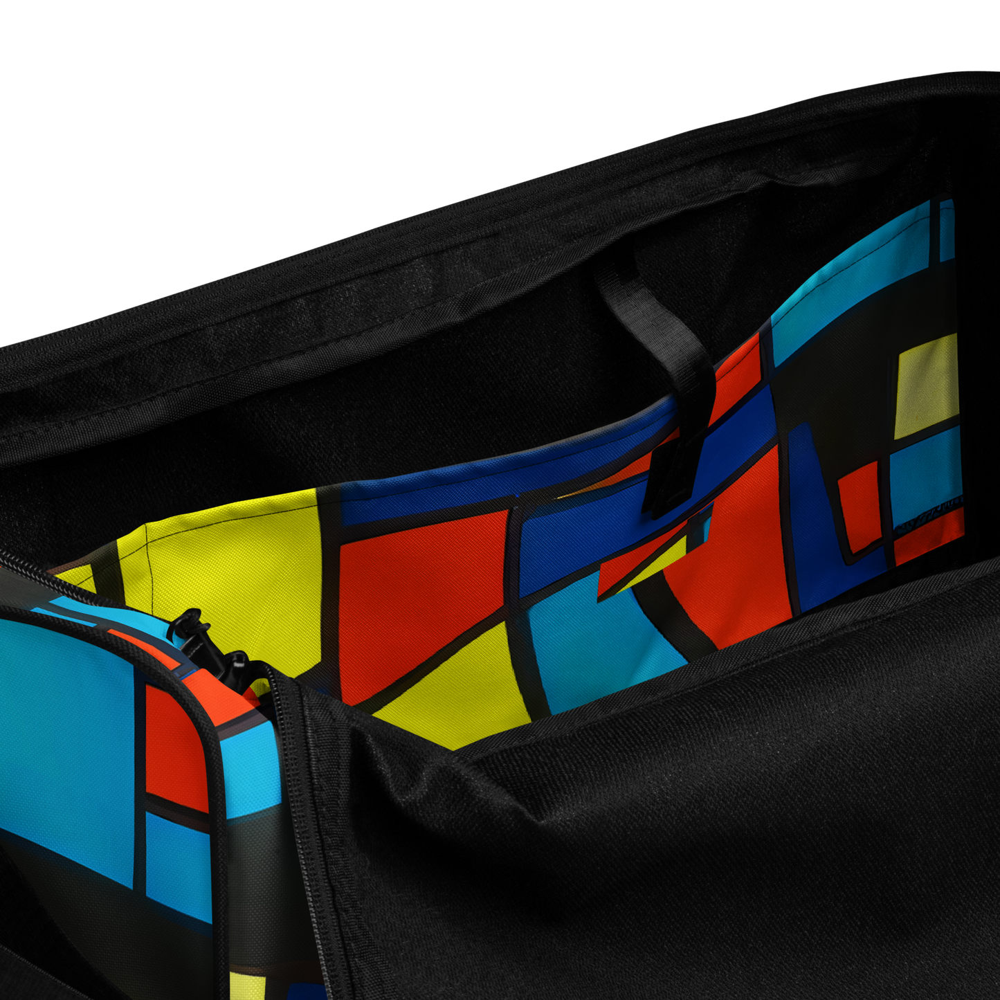 Duffle Bag - Neon Fractals