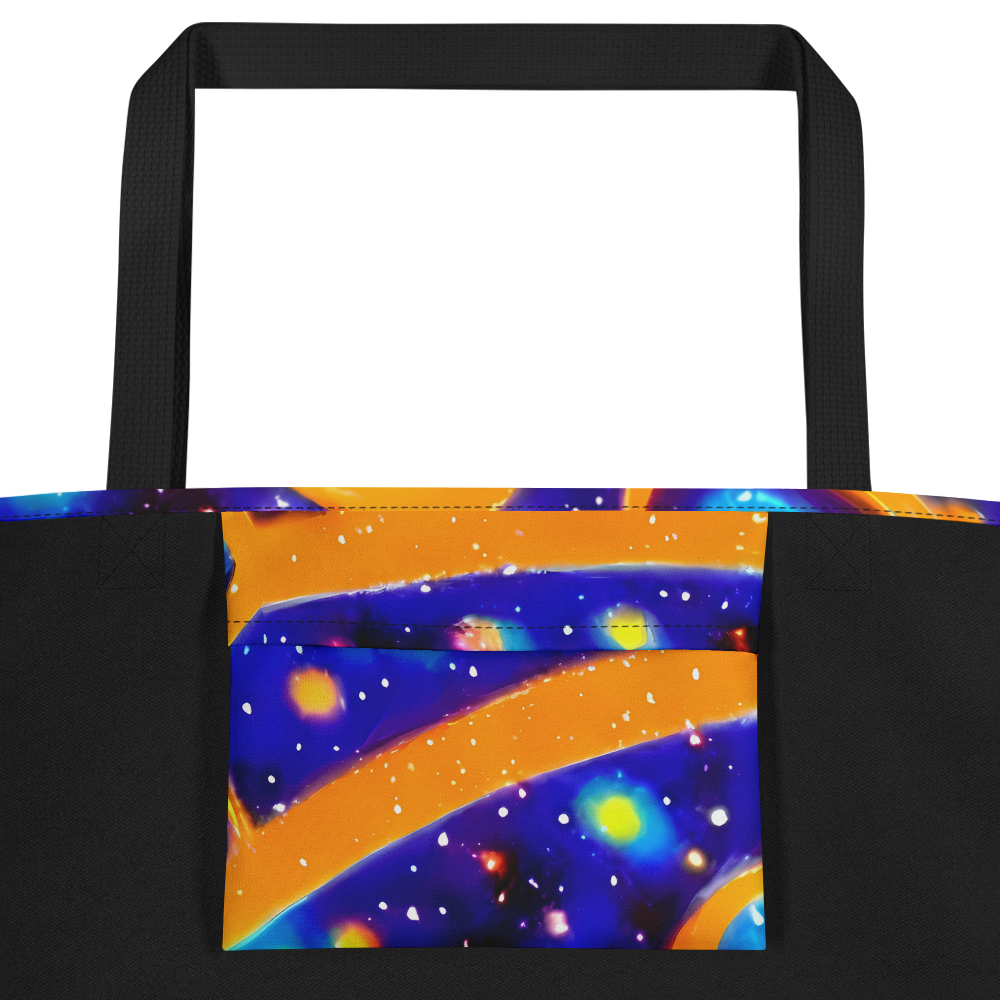 Large Tote Bag w/ Pocket - Epic Orbit