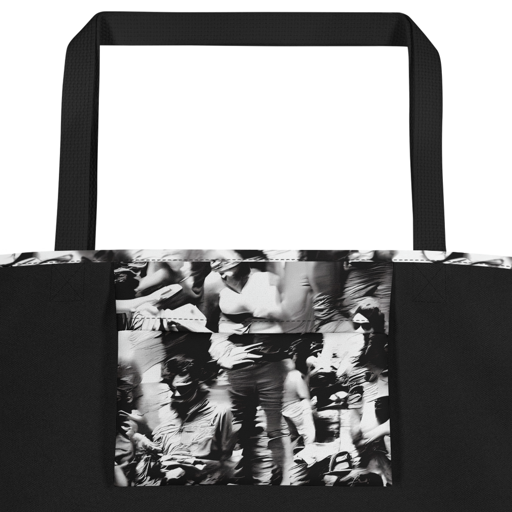 Large Tote Bag w/ Pocket - Timeless Echoes