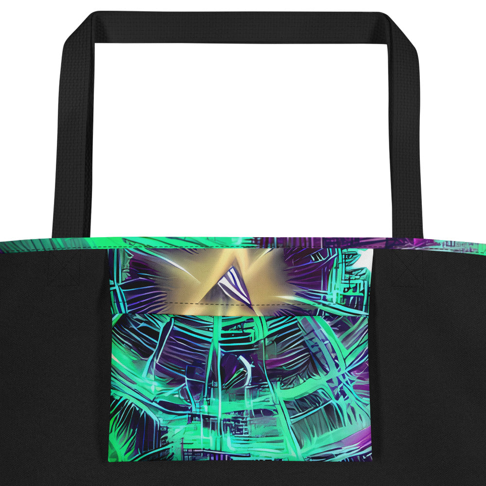 Large Tote Bag w/ Pocket - Müller Vortex