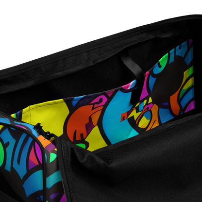 Duffle Bag - Kaleidoscopic Flow