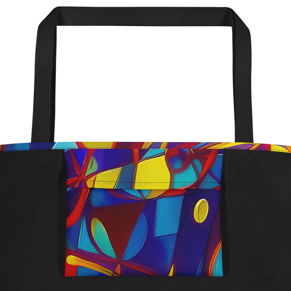 Large Tote Bag w/ Pocket - Flickering Dreams