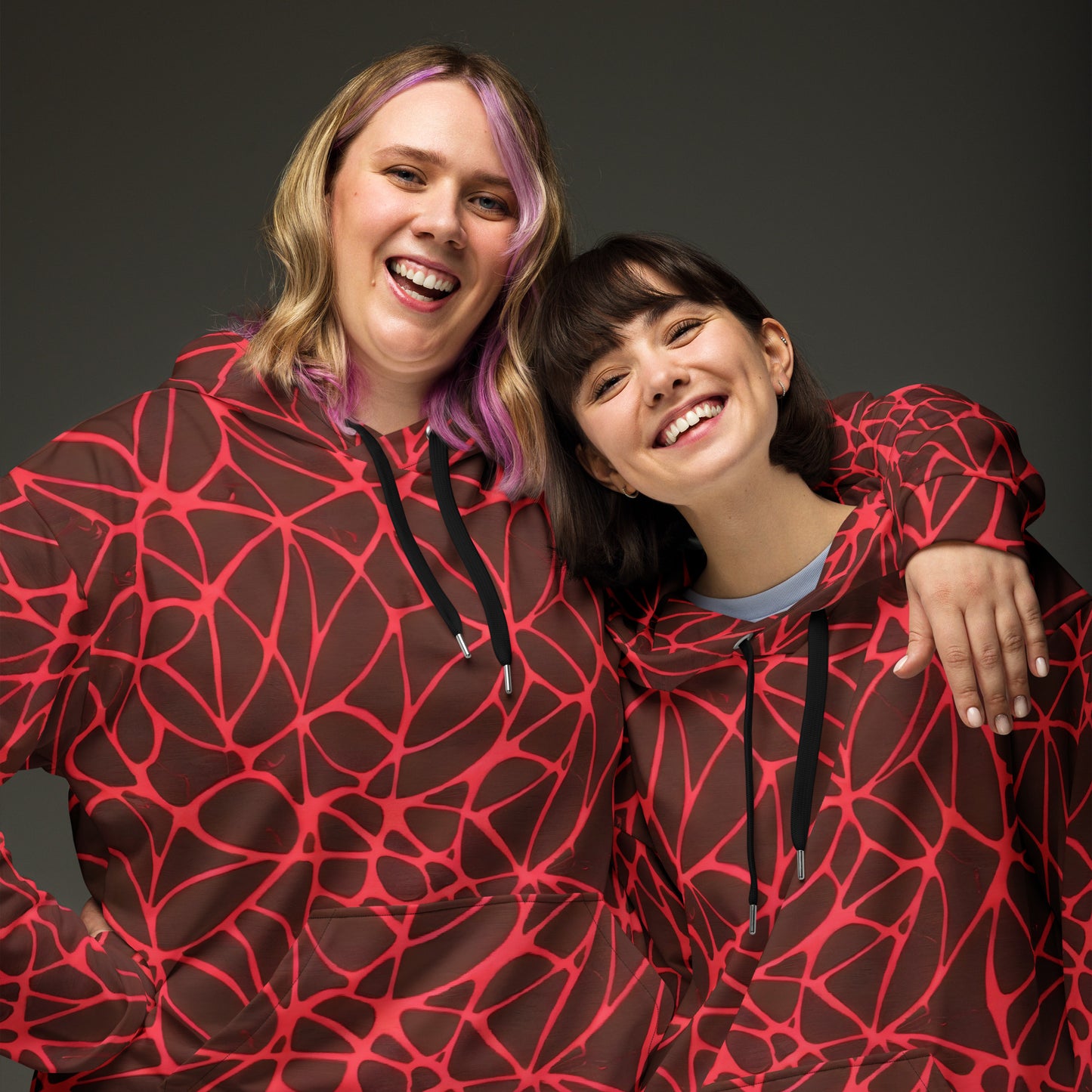 Hoodie - Scarlet Vines