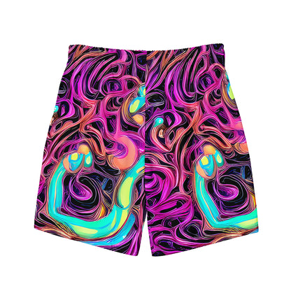 Swim Trunks - Neon Drizzle