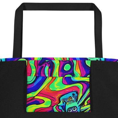 Large Tote Bag w/ Pocket - Frizzled Spirits