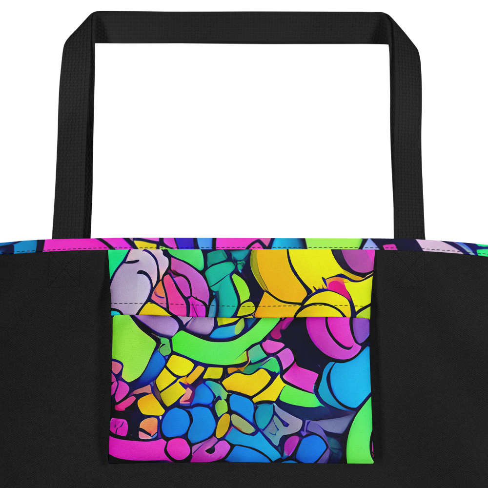 Large Tote Bag w/ Pocket - Radiant Revelation