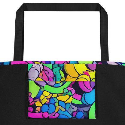 Large Tote Bag w/ Pocket - Radiant Revelation