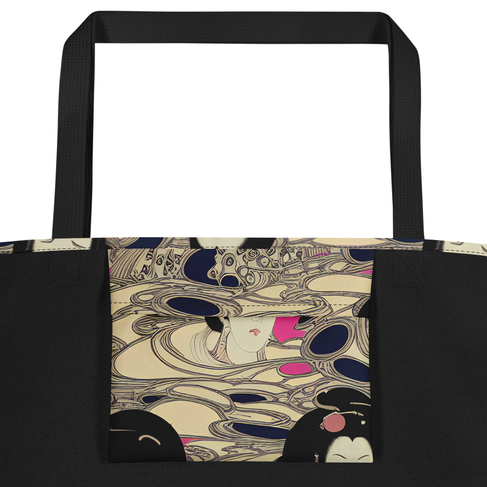 Large Tote Bag w/ Pocket - Timeless Reverie