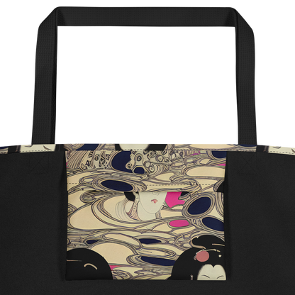 Large Tote Bag w/ Pocket - Timeless Reverie