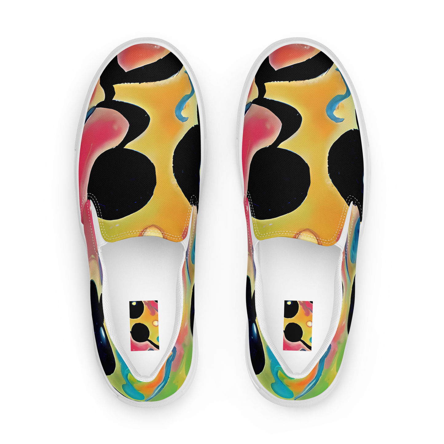 Men's Slip-On Canvas Shoes - Midday Mirage