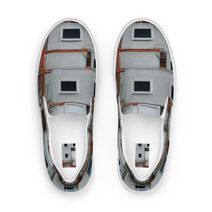 Men's Slip-On Canvas Shoes - Industrial Reverie