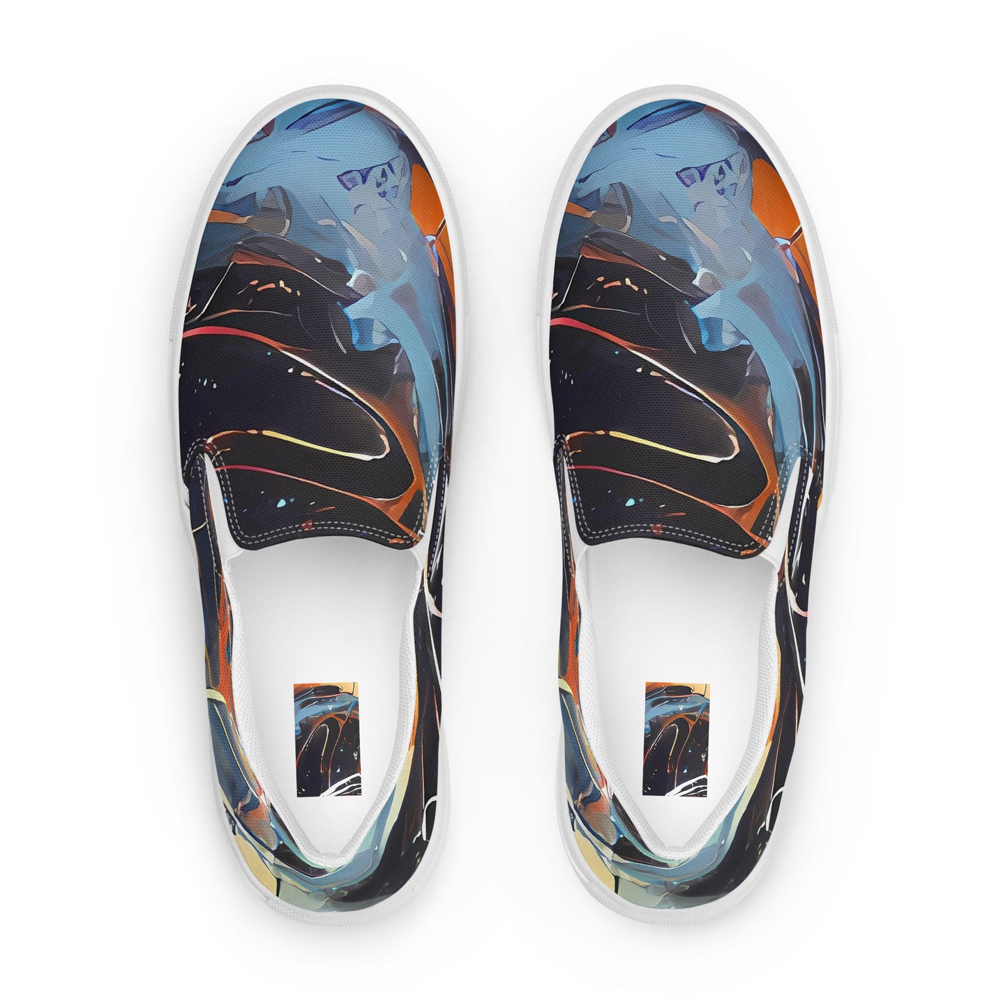 Women's Slip-On Canvas Shoes - Neo-Splash Labyrinth
