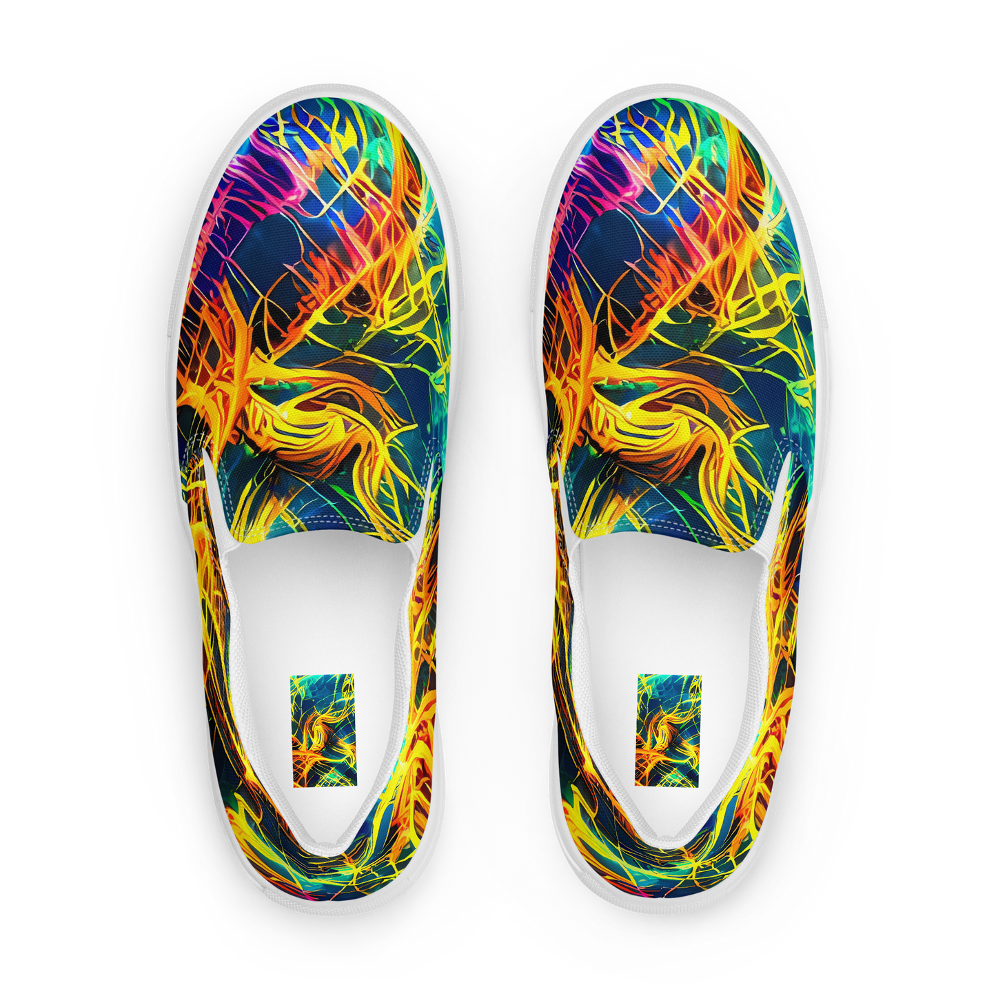 Women's Slip-On Canvas Shoes - Kapp's Kaleidoscope