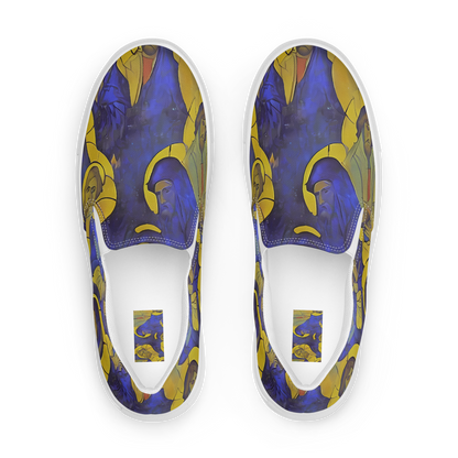 Men's Slip-On Canvas Shoes - Divine Reverie