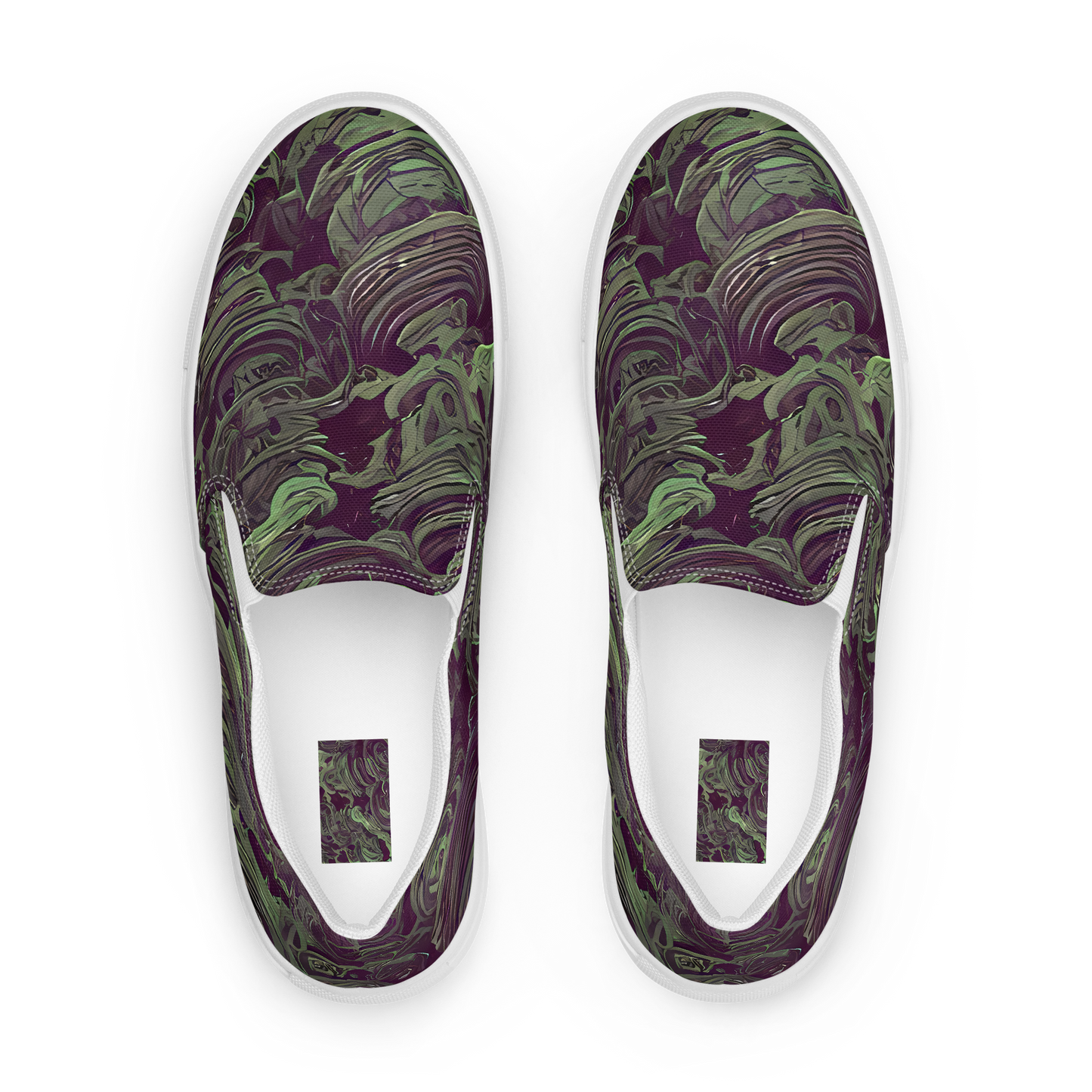 Men's Slip-On Canvas Shoes - Knab Whorls