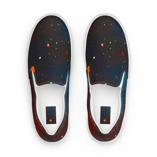 Men's Slip-On Canvas Shoes - Celestial Vogue
