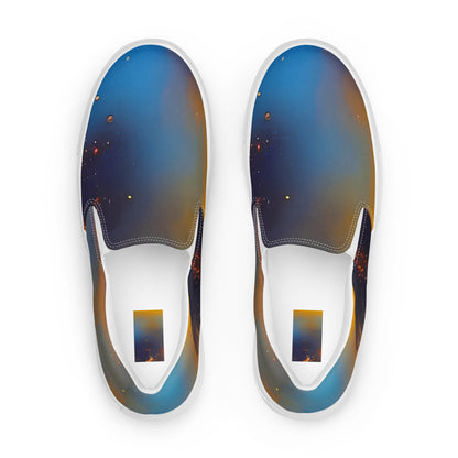 Men's Slip-On Canvas Shoes - Vivid Whisper