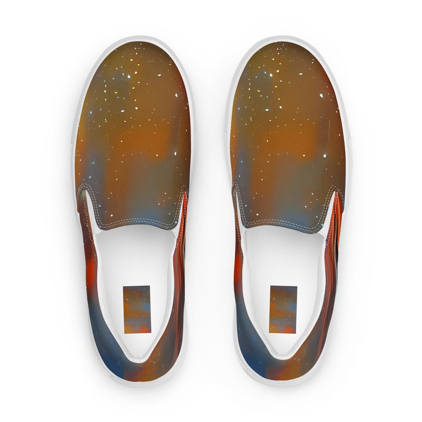 Women's Slip-On Canvas Shoes - Asterglow Veil