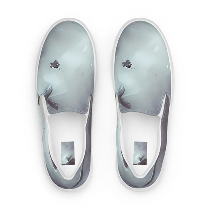 Women's Slip-On Canvas Shoes - Nebula Wisp