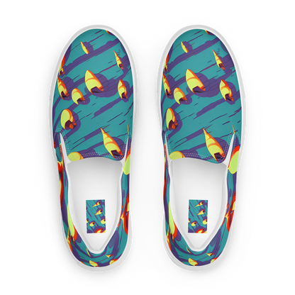 Men's Slip-On Canvas Shoes - Sailor's Mirage