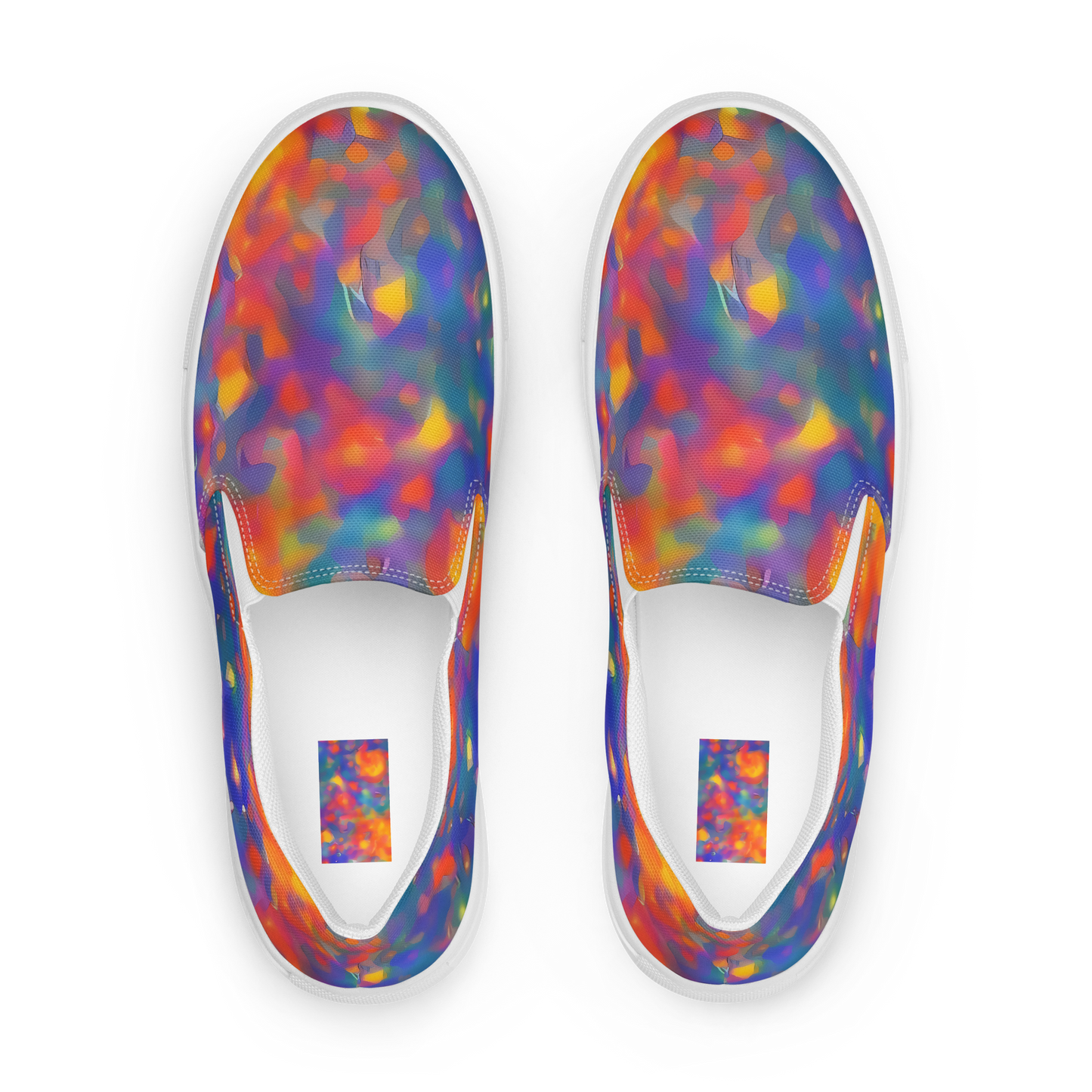 Men's Slip-On Canvas Shoes - Nolde Nebula