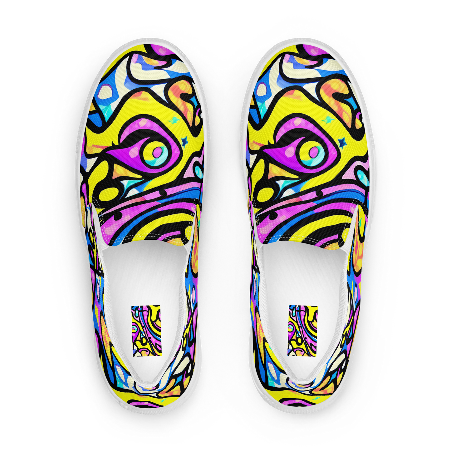Women's Slip-On Canvas Shoes - Britto's Odyssey