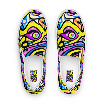Women's Slip-On Canvas Shoes - Britto's Odyssey